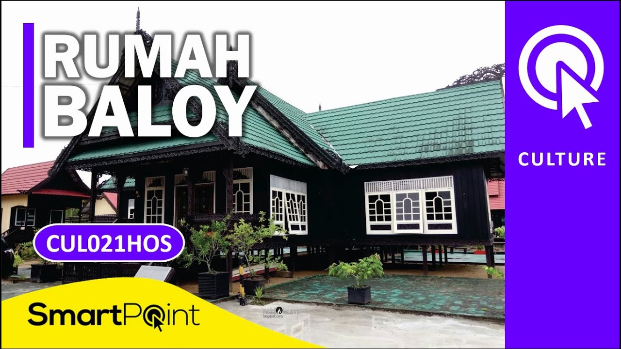 Shell Baloy Rumah Adat Kalimantan Utara
