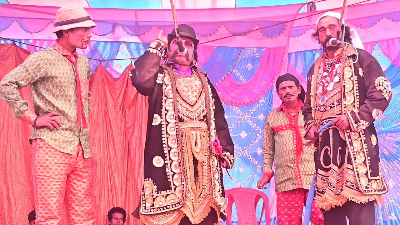 न्यू कारीबॉस मैथिली नाच #उदल का दरवार-15 #comedy_nach_program #aalhaudal nach narkatiya