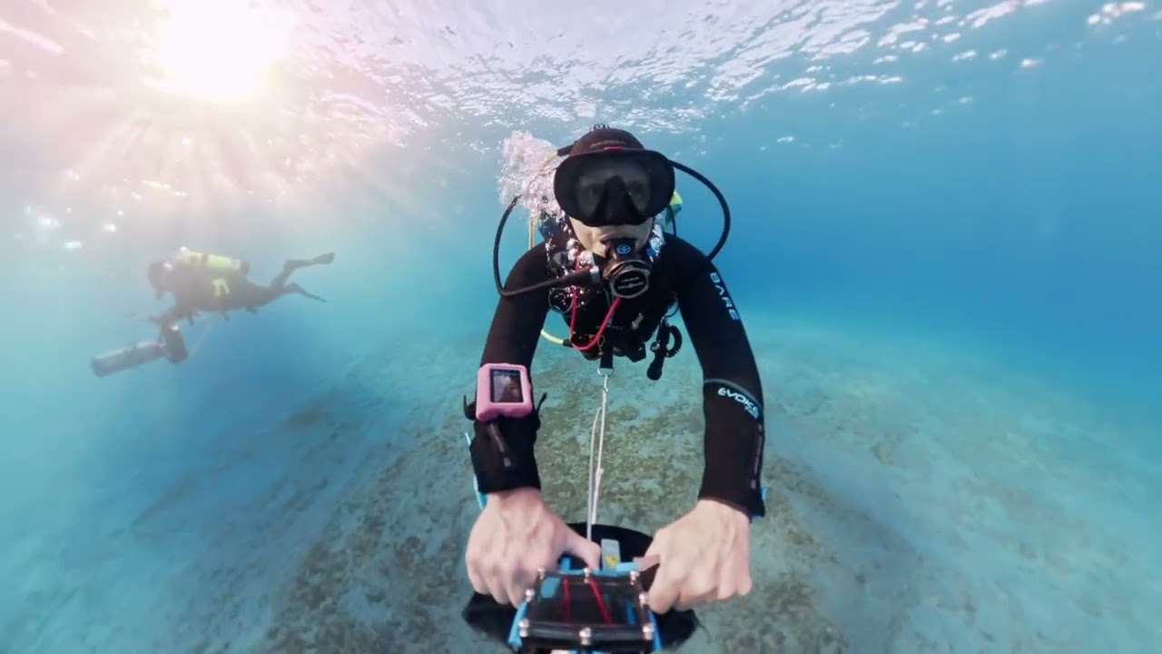 DPV diving with Friends 