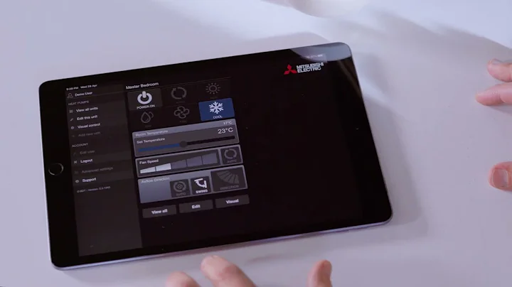 OmniCore Multi Room Air Conditioning Systems - Optional Wi-Fi Control