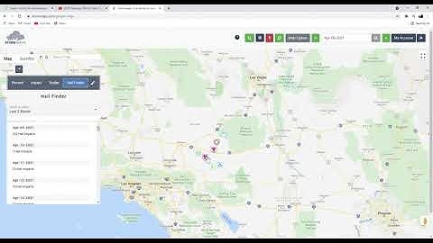 How to create Hail Impact Report - Stormmaps