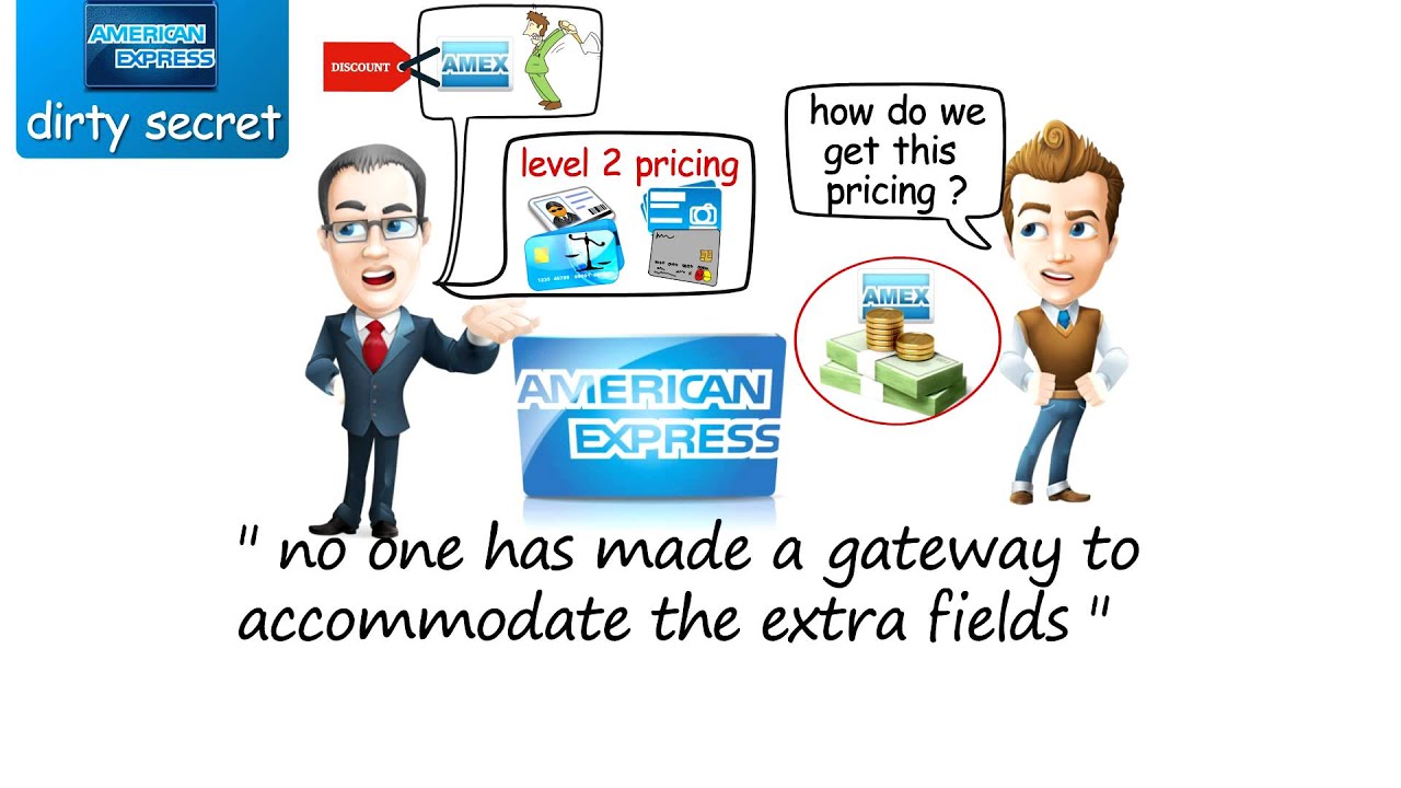 Level 2 3 Visa, MasterCard, Amex Processing for Business, Goverment ...