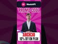 Musicapi Ai Promo Code : (ARCH30) Exclusive 10% Off On Subscription Plan