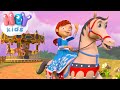 Era Uma Vez Um Cavalo 🦄 Musica infantil animada - HeyKids Português