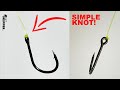 10 Second No- Disappoint Fishing Knot! (Hooks, Swivels, Sinkers