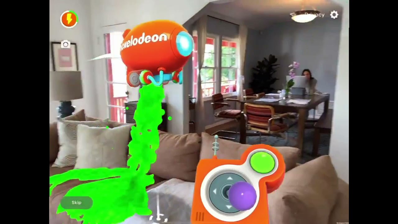 Nickelodeon Augmented Reality app - YouTube