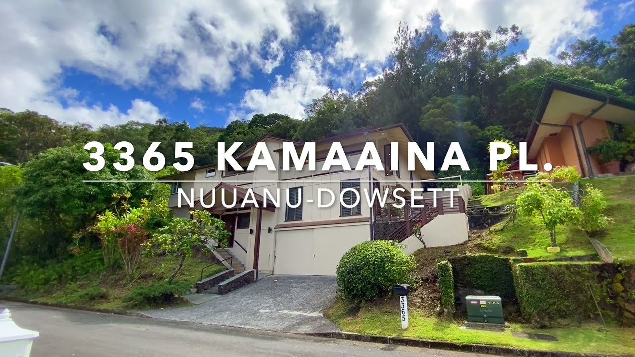 Panoramic Koolau mountain & ocean views! 3365 Kamaaina Pl. Nuuanu