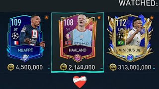 Mbappe vs Haaland vs Vinicius - Todas sus cartas en Fifa Mobile