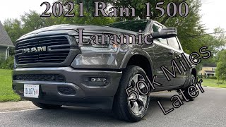 2021 Ram 1500 Laramie 50K Mile Review.