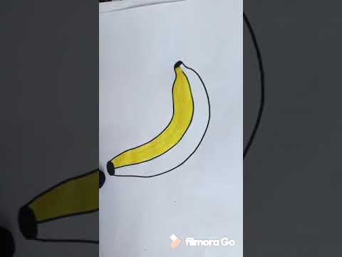 Video: Si Të Vizatoni Një Banane