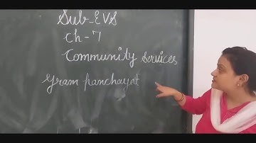Class iv ch 7 community services