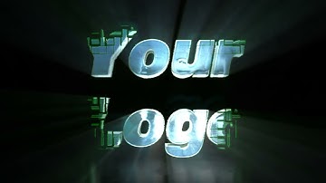 Make Glitch Neon Logo Reveal Video with After Effects template - MakeWebVideo.com