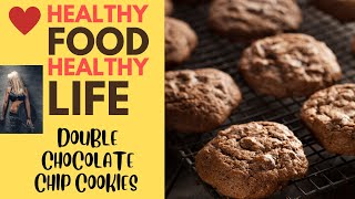 Heart Healthy Double Chocolate Chip Cookie Recipe - Low Calorie Dessert - Weight Watcher Friendly screenshot 3