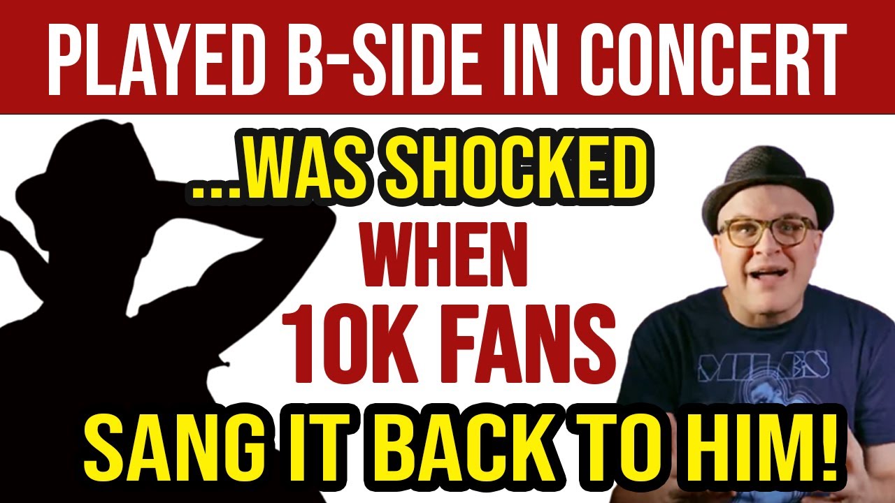 Ran Out of SONGS…So Played OLD B-Side…10K Fans KNEW EVERY Word…Put it OUT & Hit #1–Professor of Rock