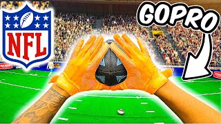 I WORE A GOPRO IN PROFESSIONAL FOOTBALL PRACTICE!!!