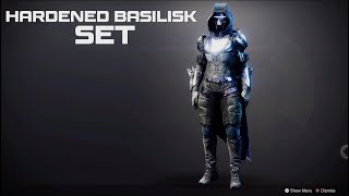 Destiny 2: Hardened Basilisk Set Quick Showcase (hunter)