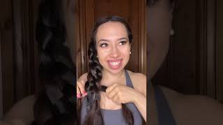 4 Strand Braid Tutorial🤩 #shorts