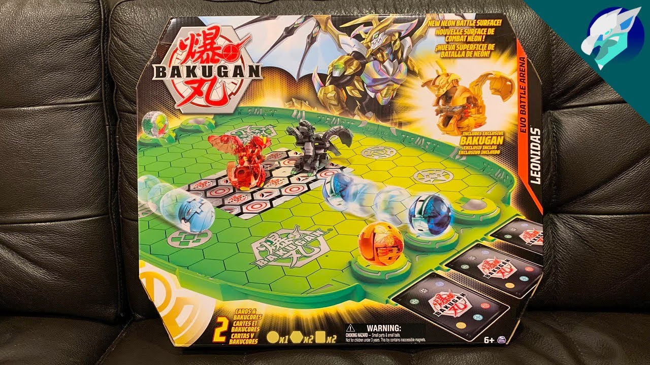 Bakugan Evo Battle Arena, Includes Exclusive Leonidas Bakugan