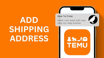 How to Add Shipping Address on Temu