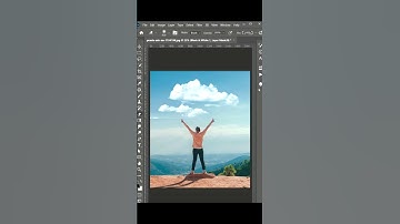 Adding Cut Out Cloud - Short Photoshop Tutorial