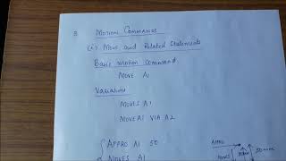 EC368 Robotics Module 6 Motion Commands Part I
