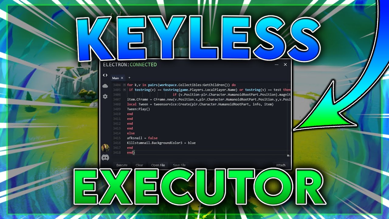 Roblox  New Keyless Executor/Exploit ELECTRON [Level 9 & Bypass