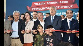 Yeşiloba Oto Galericiler Köprüsü açıldı�