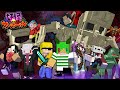 いんくの4人が妖怪に!?『がしゃどくろ』を倒して妖怪の呪いを解け!【マインクラフト】【カラフルピーチ×ぷちひな×たま】