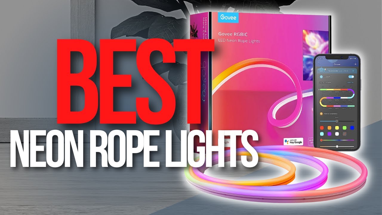 🖥️Top 7 Best Neon Rope Lights  Buyer's Guide - Light up your Room! -  Govee Neon Rope Light 