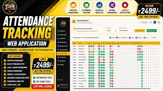 Smart Attendance Tracking Web App | Monthly Report & Employee Management screenshot 3
