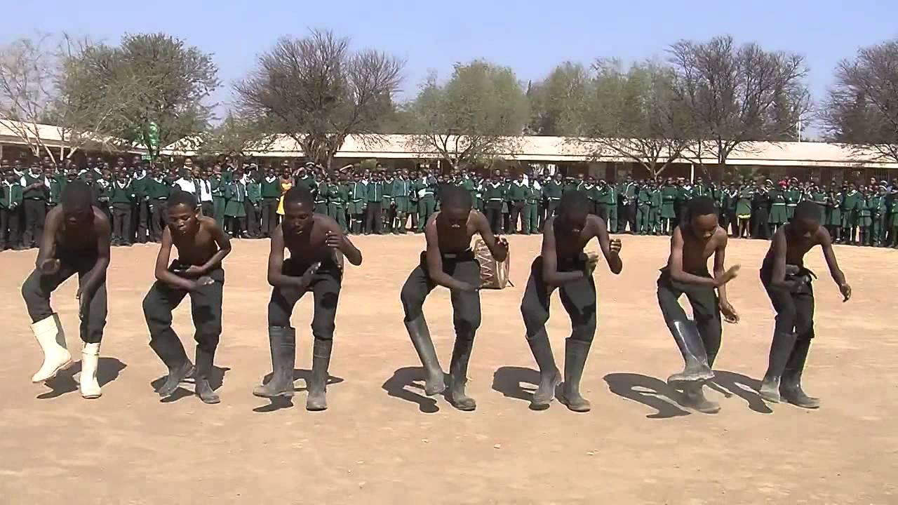 Gumboot Dance at Sithobelumthetho 2012