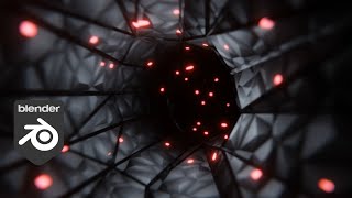 Satisfying Scifi Looping Tunnel Animation    Blender 34