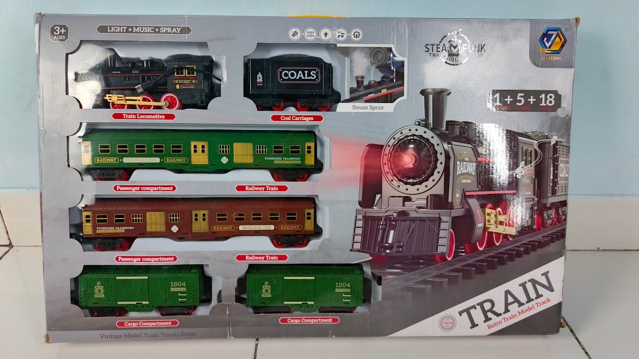 Unboxing Railking Trainset Asmr ​