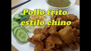 Pollo Frito Estilo Chino How To Make Fried Chicken Style