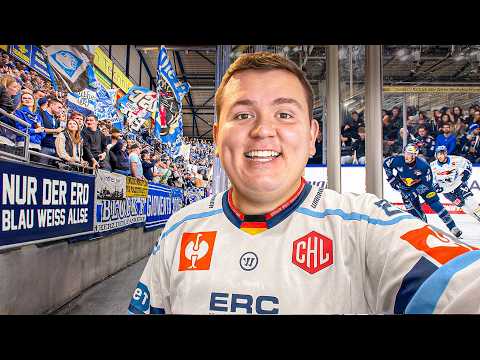 Canadian Hockey Fan Experiences INSANE German Hockey Game