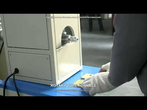 Rotary Tube Furnace | HuanYu Vacuum Furnace Equipment product video thumbnail