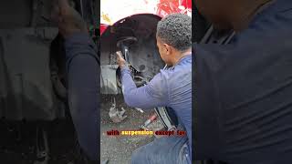Car Suspension: Strut & Axle Explained Simply #shorts