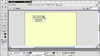 Video Tutorial 73 Sobre Macromedia Flash Mx