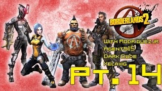 Let's Play Borderlands 2 4P Co-Op Split Screen (Dr. Mercy & Assassins Pt. 14)