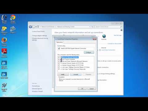 How to Connect to Dynamic Ethernet (DHCP) on Windows 7