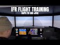 IFR Training with Justin in the Redbird Simulator