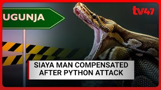 Charles Osore to be compensated after python attacked and killed his dog
