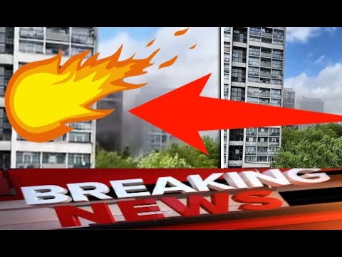 Kennington Block Fire at Kennington block of flats - YouTube