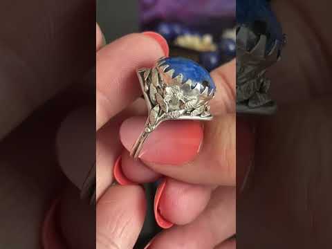 Lapis Lazuli Sterling Silver Ring