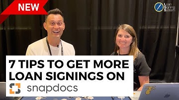 How To Get More Loan Signing Notifications on Snapdocs for Notary Loan Signing Agents! (UPDATE 2022)