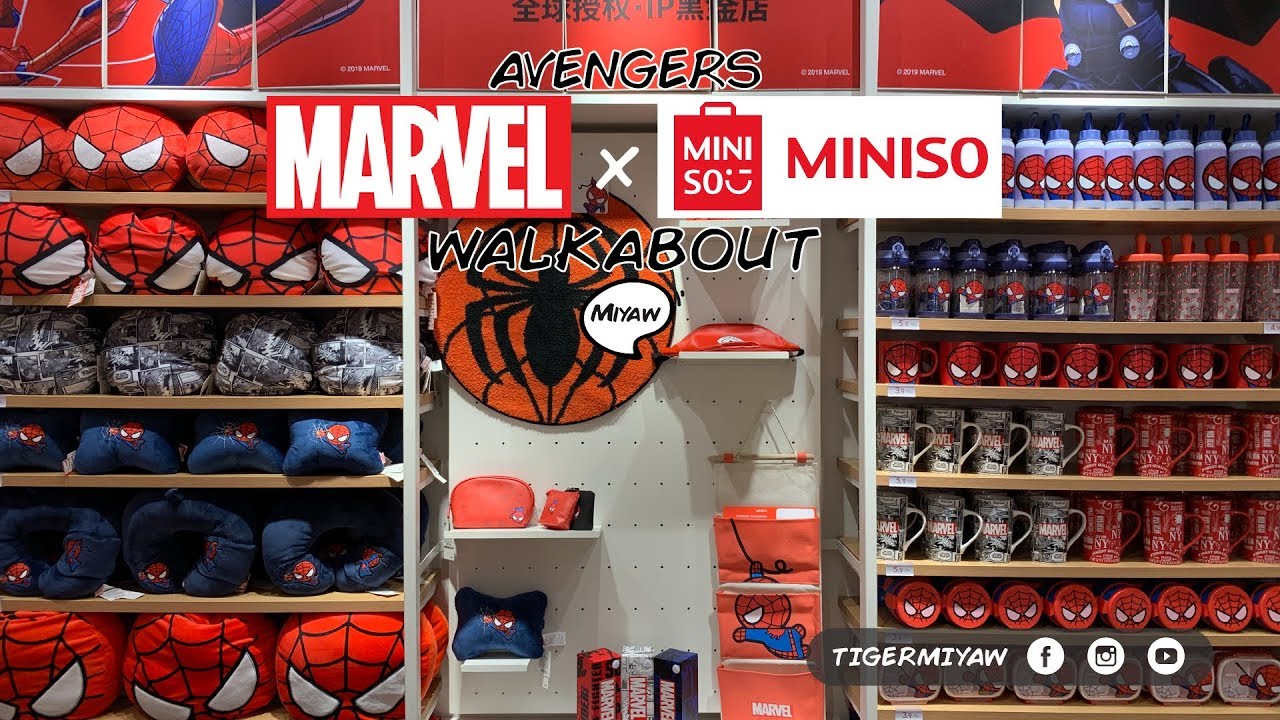 Vlog Marvel  X Miniso  Walkabout YouTube