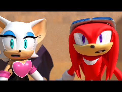 Sonic Adventure 2 Scene Recreation - Knuckles and Rouge