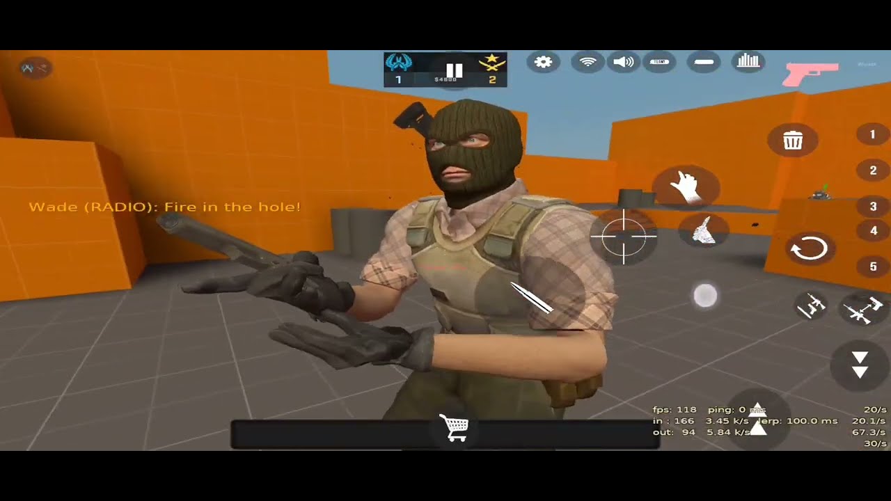 Gameplay cs2 V5.0 patch 1 mod for css android max settings 2K 60fps ...