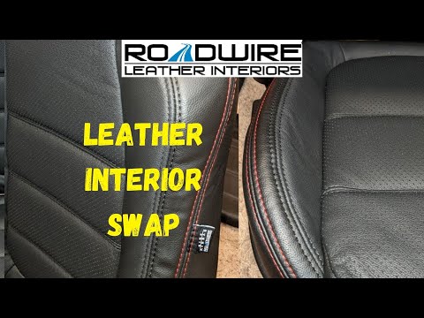 New Roadwire leather seat covers install Mazda 6 vs OEM Cloth seat covers