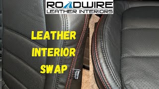 New Roadwire leather seat covers install Mazda 6 vs OEM Cloth seat covers